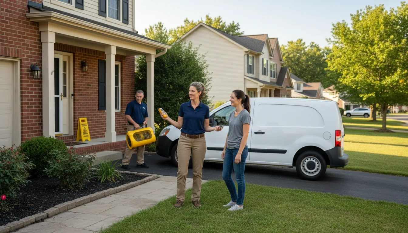 Residential water damage restoration in Woodruff, AZ